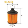 Filtro de óleo WIX WL7429