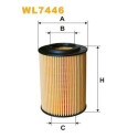 Filtro de óleo WIX WL7446