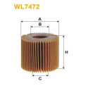 Filtro de óleo WIX WL7472