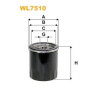 Filtro de óleo WIX WL7510