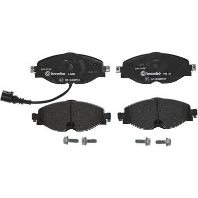Jogo de 4 pastilhas de freio BREMBO P 85 126