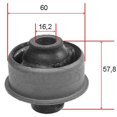 Suspensão, braço oscilante