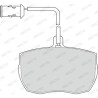 Conjunto de pastilhas de freio NECTO FD6130V