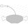 Conjunto de pastilhas de freio NECTO FD6419A