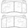 Conjunto de pastilhas de freio NECTO FD7286A