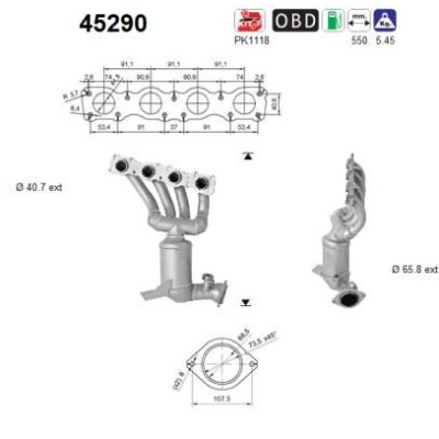 Catalisador AS 45290