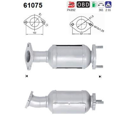 Catalisador AS 61075