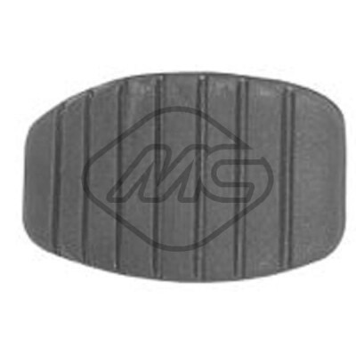 Capa de pedal, pedal de freio METALCAUCHO 6818