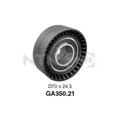 Polia tensora, correia trapezoidal estriada SNR GA350.21