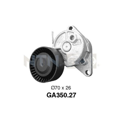 Polia tensora, correia trapezoidal estriada SNR GA350.27
