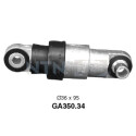 Polia tensora, correia trapezoidal estriada SNR GA350.34