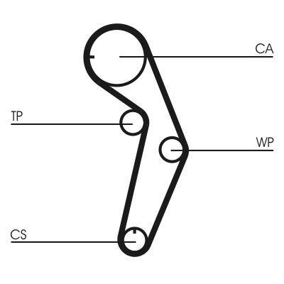 Correia dentada