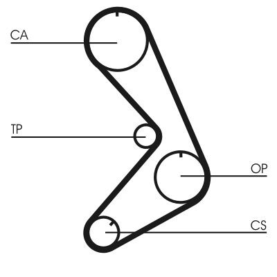Correia dentada