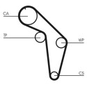 Correia dentada CONTINENTAL CTAM CT926