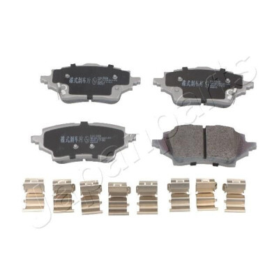 Conjunto de pastilhas de freio JAPANPARTS PP-263AF
