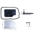 Filtro hidráulico, transmissão automática NAGARES HX 230 KIT