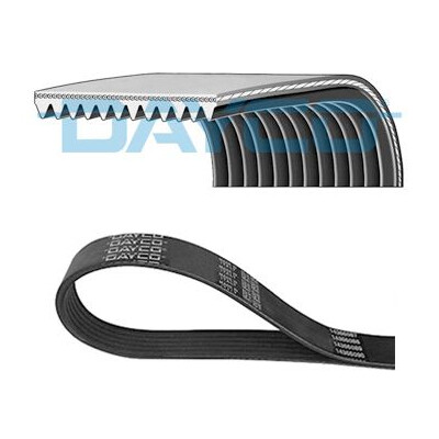 Correia trapezoidal nervurada DAYCO 12PK1814HD