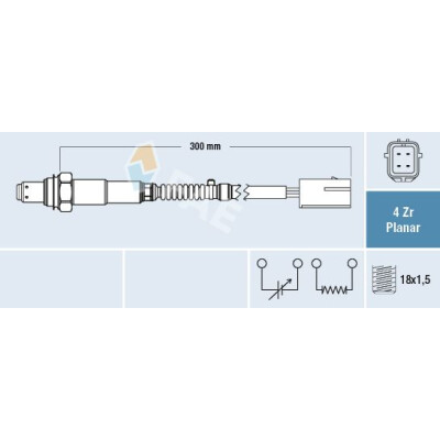 Sonda Lambda FAE 77677
