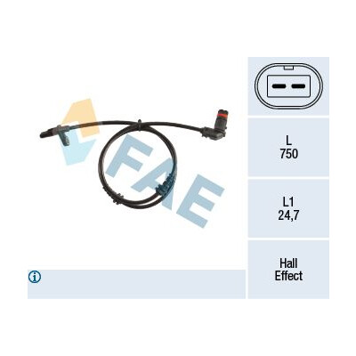 Sensor, rotações da roda