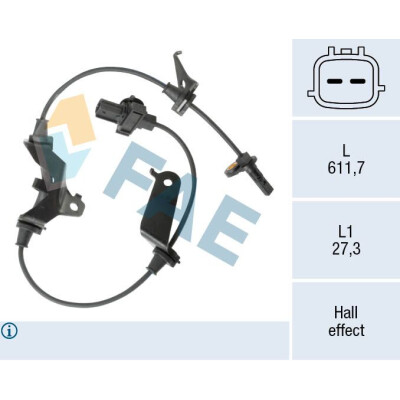 Sensor de rotações da roda FAE 78630