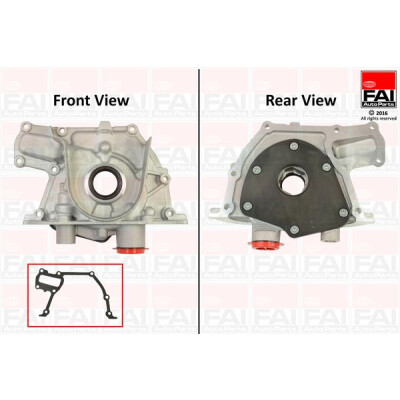 Bomba de óleo FAI AutoParts OP317