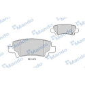 Conjunto de pastilhas de freio MANDO MBF015176