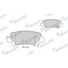 Conjunto de pastilhas de freio MANDO MBF015176