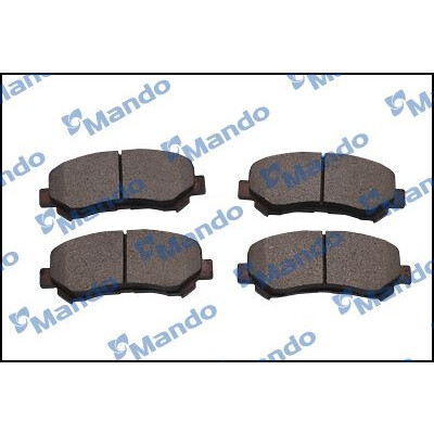 Conjunto de pastilhas de freio MANDO RMPN19