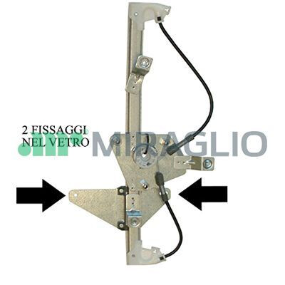 Regulador de janela MIRAGLIO 30/1699