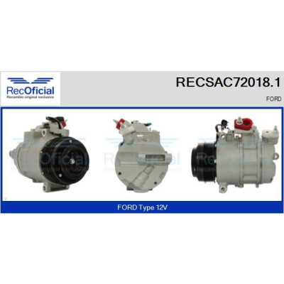 Compressor, ar condicionado RECOFICIAL RECSAC72018.1