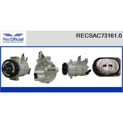 Compressor, ar condicionado RECOFICIAL RECSAC73161.0