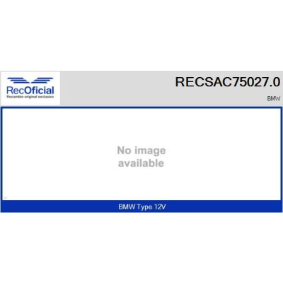 Compressor, ar condicionado RECOFICIAL RECSAC75027.0