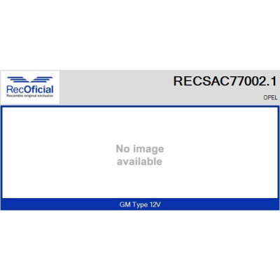 Compressor, ar condicionado RECOFICIAL RECSAC77002.1