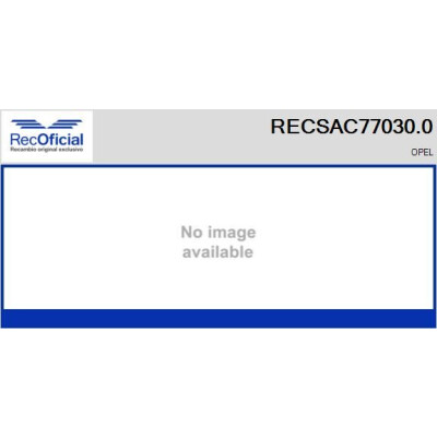 Compressor, ar condicionado RECOFICIAL RECSAC77030.0