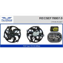 Motor elétrico, ventilador do radiador RECOFICIAL RECSEF70007.0