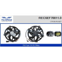 Motor elétrico, ventilador do radiador RECOFICIAL RECSEF70011.0