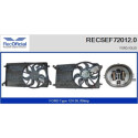 Motor elétrico, ventilador do radiador RECOFICIAL RECSEF72012.0