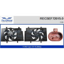 Motor elétrico, ventilador do radiador RECOFICIAL RECSEF72015.0