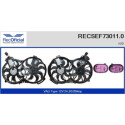 Motor elétrico, ventilador do radiador