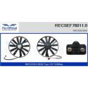 Motor elétrico, ventilador do radiador RECOFICIAL RECSEF76011.0