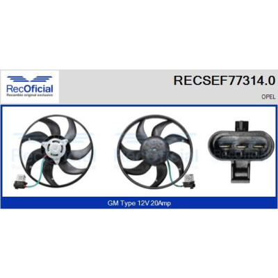 Ventilador, refrigeração do motor