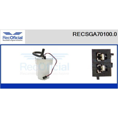 Unidade de abastecimento de combustível RECSGA70100.0