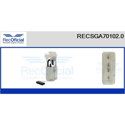 Unidade de abastecimento de combustível RECSGA70102.0