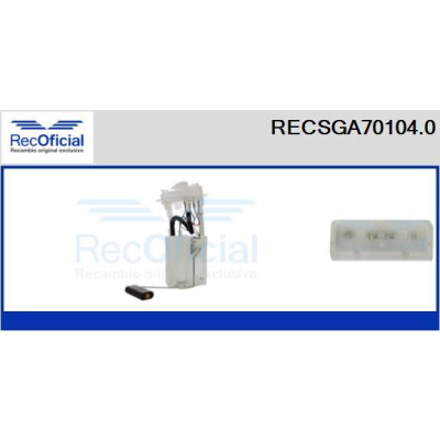 Unidade de abastecimento de combustível RECSGA70104.0