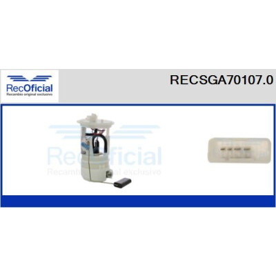 Unidade de abastecimento de combustível RECSGA70107.0