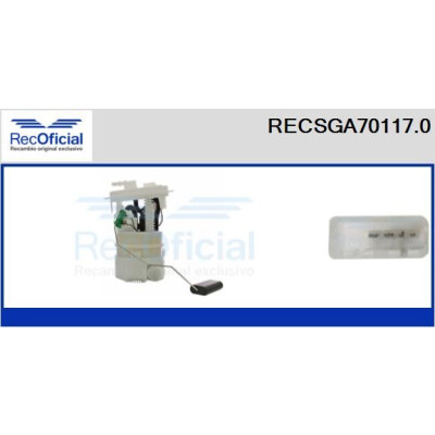 Unidade de abastecimento de combustível RECOFICIAL RECSGA70117.0
