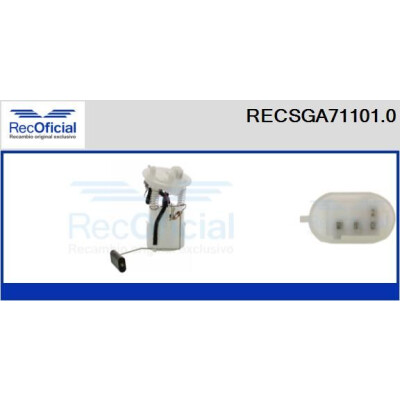 Unidade de abastecimento de combustível RECSGA71101.0