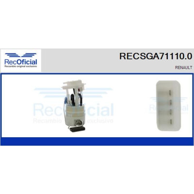 Unidade de abastecimento de combustível RECSGA71110.0