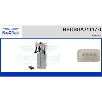 Unidade de abastecimento de combustível RECSGA71117.0