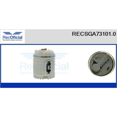 Unidade de abastecimento de combustível RECOFICIAL RECSGA73101.0